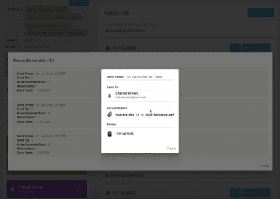 Sending Notes: Manual / Auto-Send